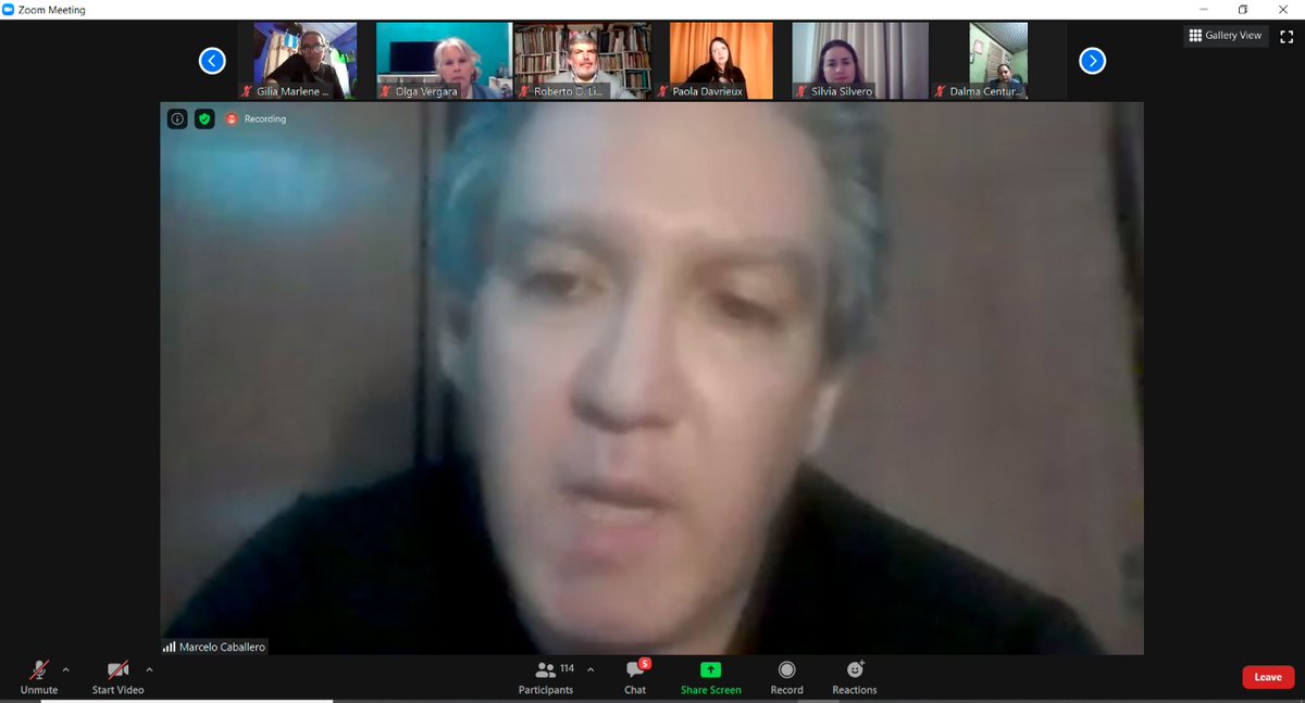 ESDaMisiones's tweet photo. "La Danza y el Folklore en la Educación" con Juan Cruz "Fierro" Guillen, Maria Azucena Colatarci y Roberto Lindón Colombo. Charla moderada por Marcelo Caballero. 
Exitosa nueva Jornada de la #SemanaAniversarioESDa @misioneseduca @CGEMisiones @DirEdSup_Mnes @del_delpiano https://t.co/w09yKWJ5Ht