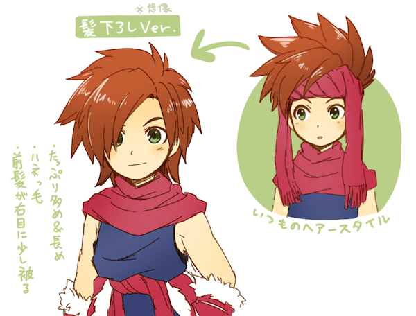 『聖剣伝説2』27周年おめでとうございます!?
過去絵ですがお祝いを!! 