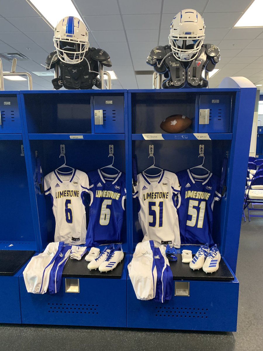 Landon_Chappell's tweet photo. Thanks to @LimestoneFB, @Mr_Matthews_ ,@CoachM_Gray and Head Coach @Coach_BTurk for having us today, we enjoyed the visit and look forward to coming back. @TheShift6 https://t.co/8Yw0E8eQxe