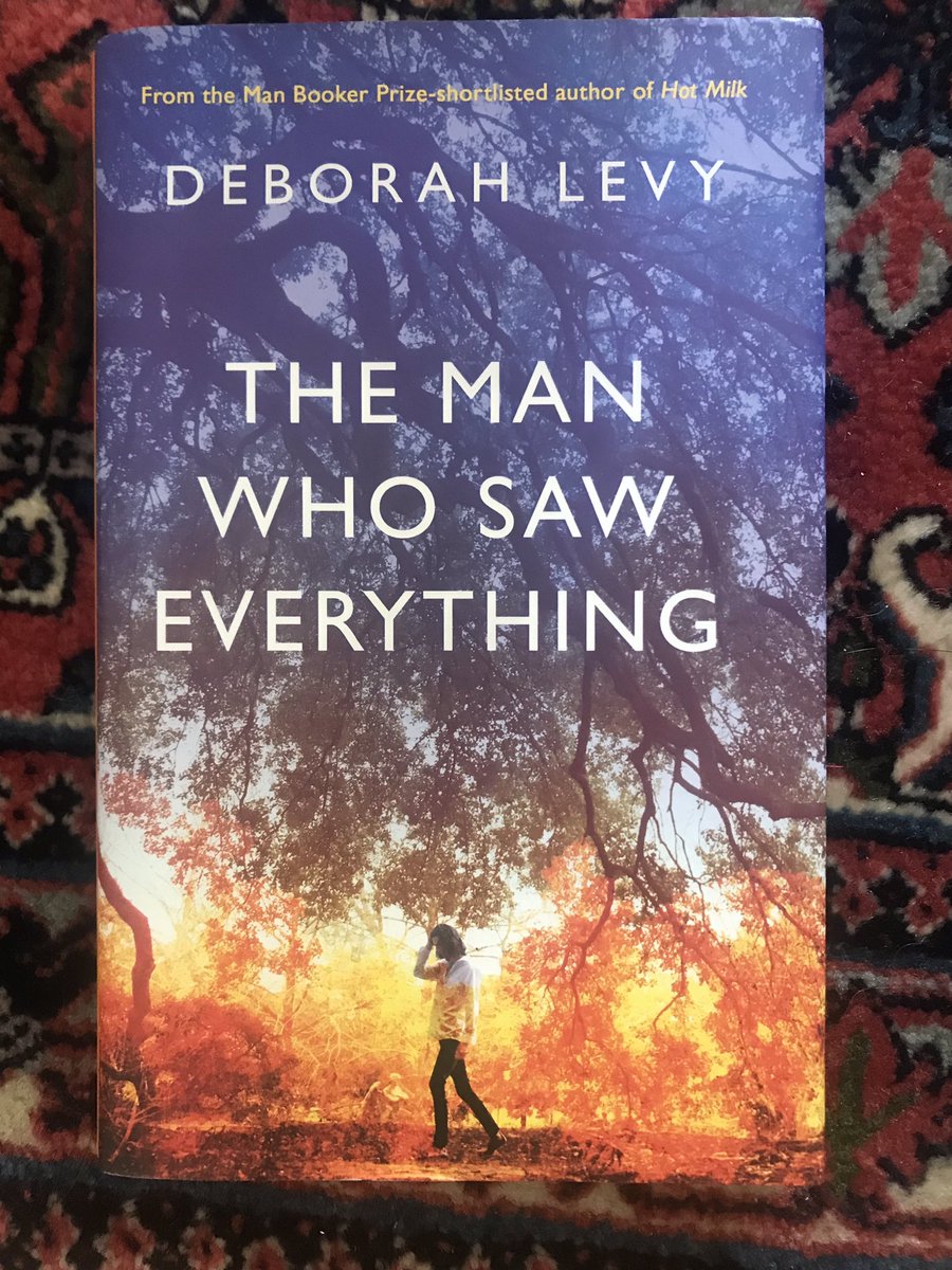 A gift from my stepmother. I gave her The Cost of Living last Christmas. It was an apparently weighty gift: ‘it’s the kind of book only a young woman would give an older woman thinking it wouldn’t be shattering.’ Anyway, The Man Who Saw Everything shattered me, so we’re even.