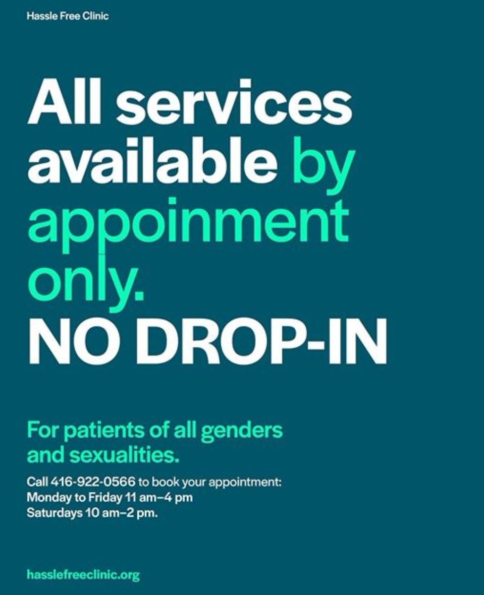 Your confidentiality can still be maintained with an appointment.The key line here from the Hassle Free isn't so much "by appointment".It's "ALL SERVICES AVAILABLE". That also means confidential HIV testing.