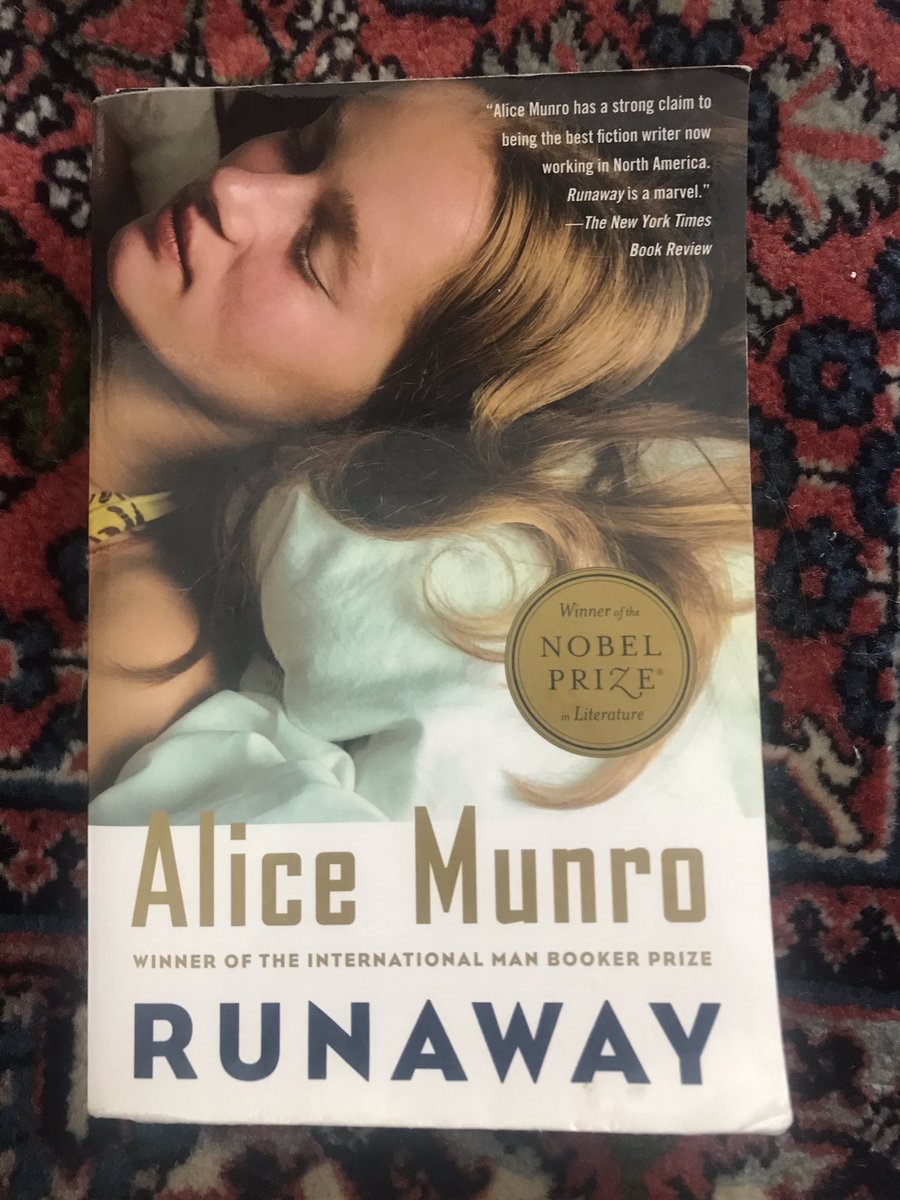 I feel a little abashed that I had never read Alice Munro before, but as it turns out Alice Munro is excellent. The three linked stories in Runaway are some of the best I have ever read. (Apologies to everyone I talked at re: a particular menstruation scene in ‘Chance’).