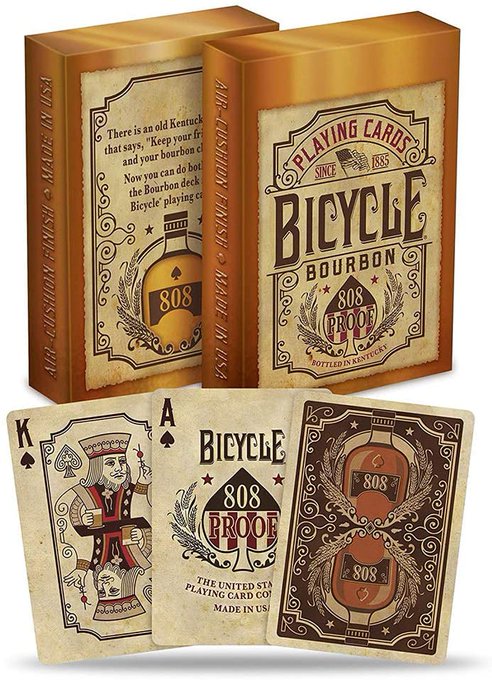 Look what I got! Love @bicyclecards; favorite games are Bridge, Cribbage, and Rummy. What's yours?🤔 #cards<a class="tags" target="_blank" title="On Twitter" href="/?out=eyJ0eXAiOiJKV1QiLCJhbGciOiJIUzUxMiJ9.eyJpYXQiOjE3MjI3MTU0MDksImlzcyI6InR3cG9ybnN0YXJzLmNvbSIsIm5iZiI6MTcyMjcxNTQwOSwiZXhwIjoxNzU0MjUxNDA5LCJyZWRpcmVjdF91cmwiOiJodHRwczovL3R3aXR0ZXIuY29tL2JpY3ljbGVjYXJkcyJ9.r5bBeFuhsOTCo4hDXE2H2zU6OHjAiVv6e7kh73iDTZU7KQzDHfPktaFMJfM7bAWJZxe4GD9nybhmCOZlAig1pw">@bicyclecards</a><a href="/tag/bourbon"class="tags"><span>#bourbon</span></a><a href="/tag/bridge"class="tags"><span>#bridge</span></a><a href="/tag/cards"class="tags"><span>#cards</span></a><a href="/tag/rummy"class="tags"><span>#rummy</span></a><a href="/tag/cribbage"class="tags"><span>#cribbage</span></a><a href="/tag/bicyclecards"class="tags"><span>#bicyclecards</span></a>
