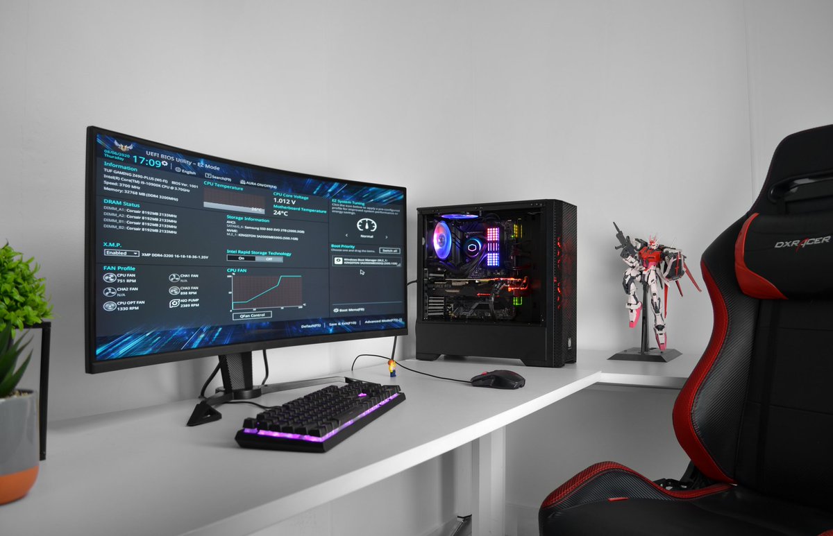 GoodGamingPC's tweet image. Setup shot day four :) Build today is in the #MetallicGear Neo Air #Phanteks chassis and we've done a little more subtle cable mis-management improvements. Very keen to finish the wall, but need to wait just a little longer to do it right.