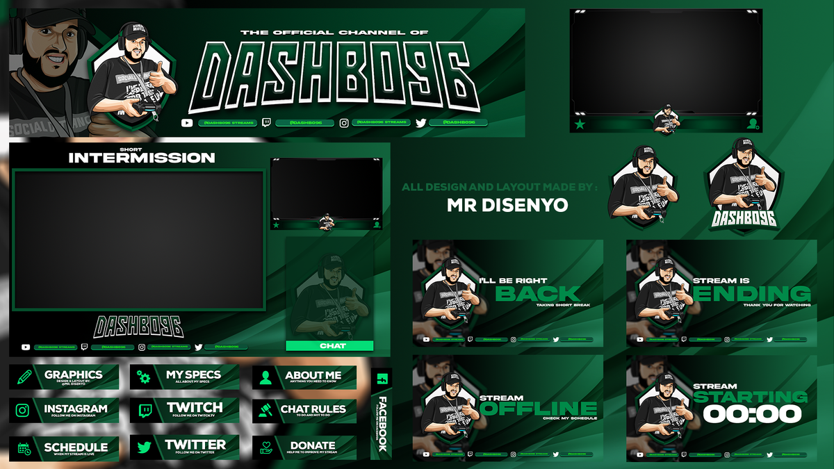MrDisenyo's tweet photo. Anyone here need stream package.
If you are looking for stream overlay hmu.
OPEN FOR COMMISSIONS.
#twitch #STREAM #streamer #twitchoverlay #TwitchStreamers #twitchtv #twitchaffiliate #needlogo #needgfx #needlogodesign #lookingforcommissions #opencommissions #streamoverlay https://t.co/nQlyH2e3wS