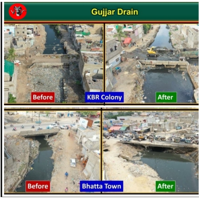 RafayMusvi's tweet photo. Only 3 days' sincere efforts of FWO resulted into cleaning of Karachi nullahs. @SaeedGhani1 @AliHZaidiPTI @SyedaShehlaRaza  @MuradAliShahPPP @sharmilafaruqi @ImranIsmailPTI @murtazawahab1 
https://t.co/Adrktw6fKm https://t.co/9OowkLjpHr