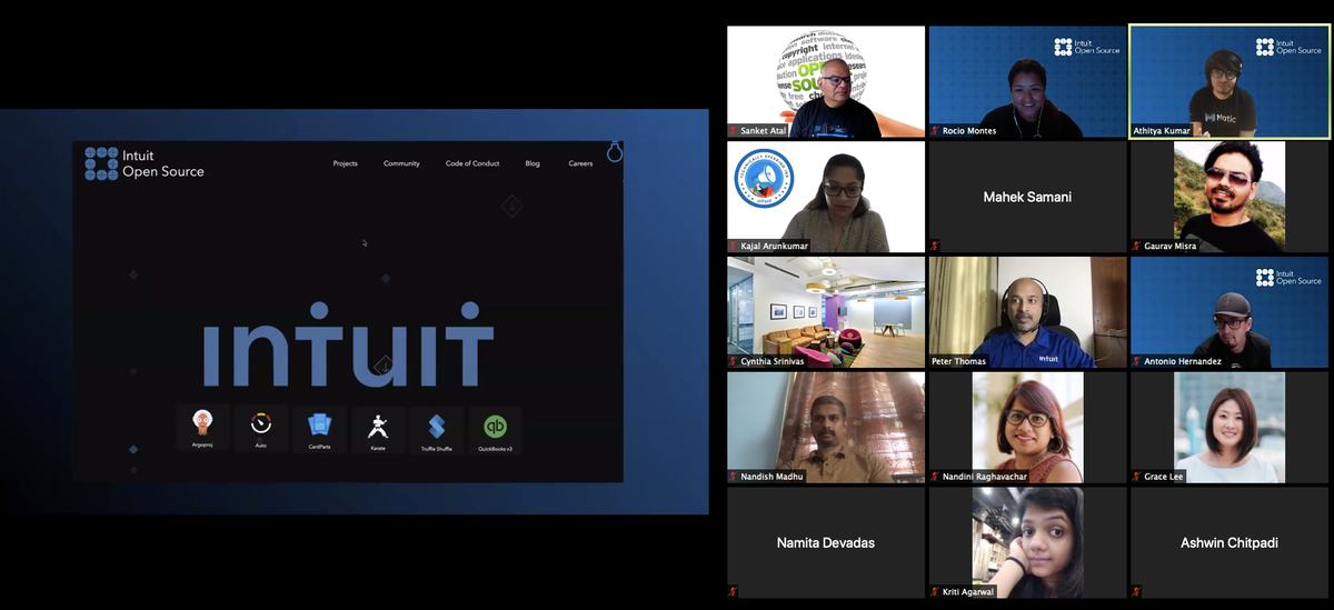 montes_roxio's tweet photo. Thank you @athityakumar  and @kriti84909575 for being such great leaders for our new @IntuitIN rewards program 🏆 to promote #OpenSource contributions.  #IntuitOpenSource #IntuitTech https://t.co/PTWpNALEPg
