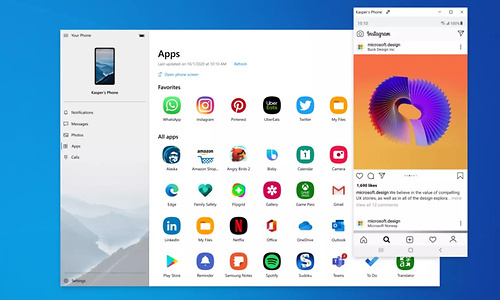 Your Phone app in Windows 10 kan nu ook Android-apps draaien dlvr.it/Rd5VVs