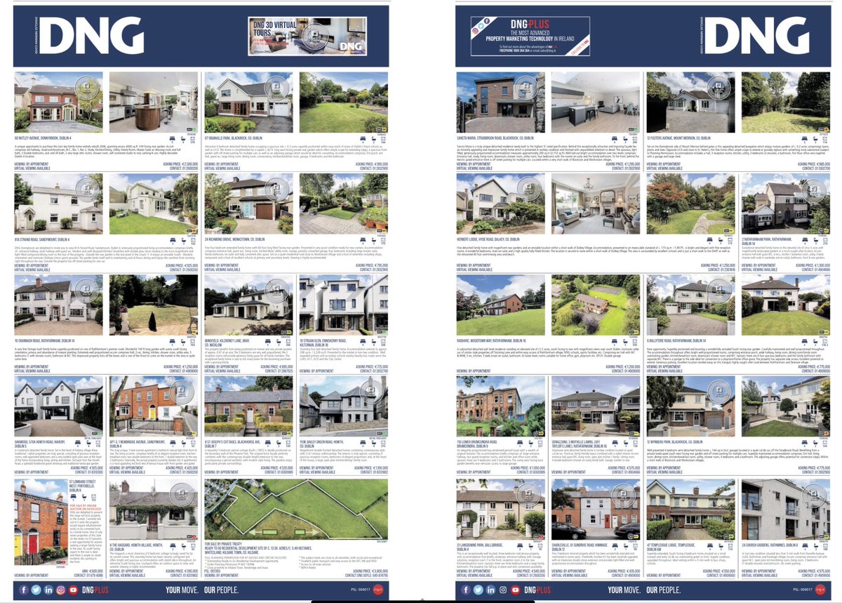 keithplowe's tweet photo. Check out the @dng_ie double page spread in this morning's The Irish Times showcasing a selection of our properties in Dublin. Viewing remain very strong as pent up demand continues to prevail. #dnglive https://t.co/JQaOpOU5z2