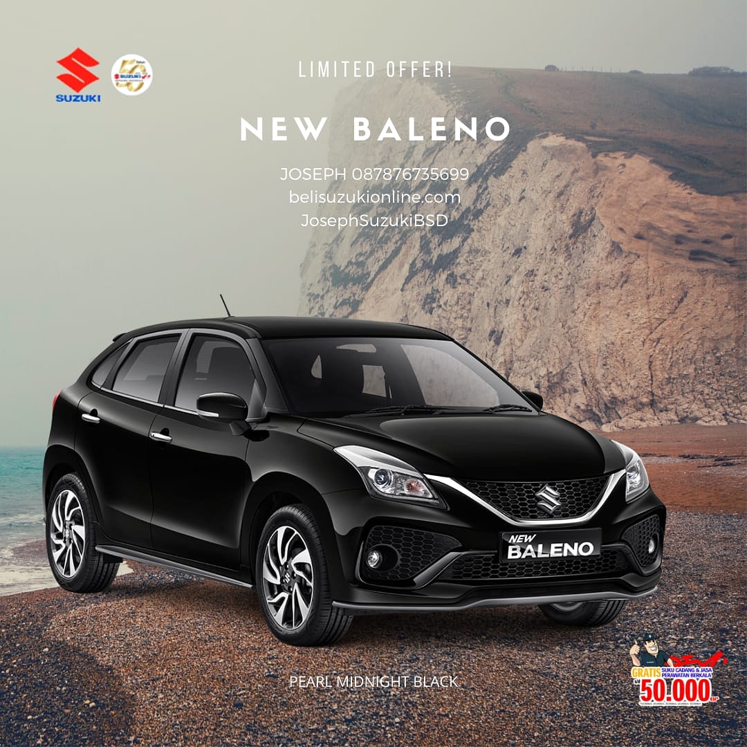 JosephHyundai's tweet image. Suzuki Black Edition.
New Suzuki Baleno

More inquiries:
WA Joseph 0878-7673-5699

#SuzukiTrada #YourGear #JualMobil #MobilSuzuki #ServisMobilSuzuki #ShowroomSuzukiTrada #BookingService #HomeService #VehiclePickUp #dirumahaja #sejahterabuanatrada #Suzuki