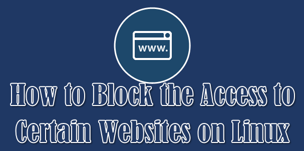 2daygeek's tweet photo. How to Block the Access to Certain Websites on Linux...For more details @ https://t.co/4lMw75KqiS
#BlockWebsiteAccess #Linux #HostsFile #ChomperTool #CTparentalTool #PreventWebsiteAccess https://t.co/SwPNIAPTsj