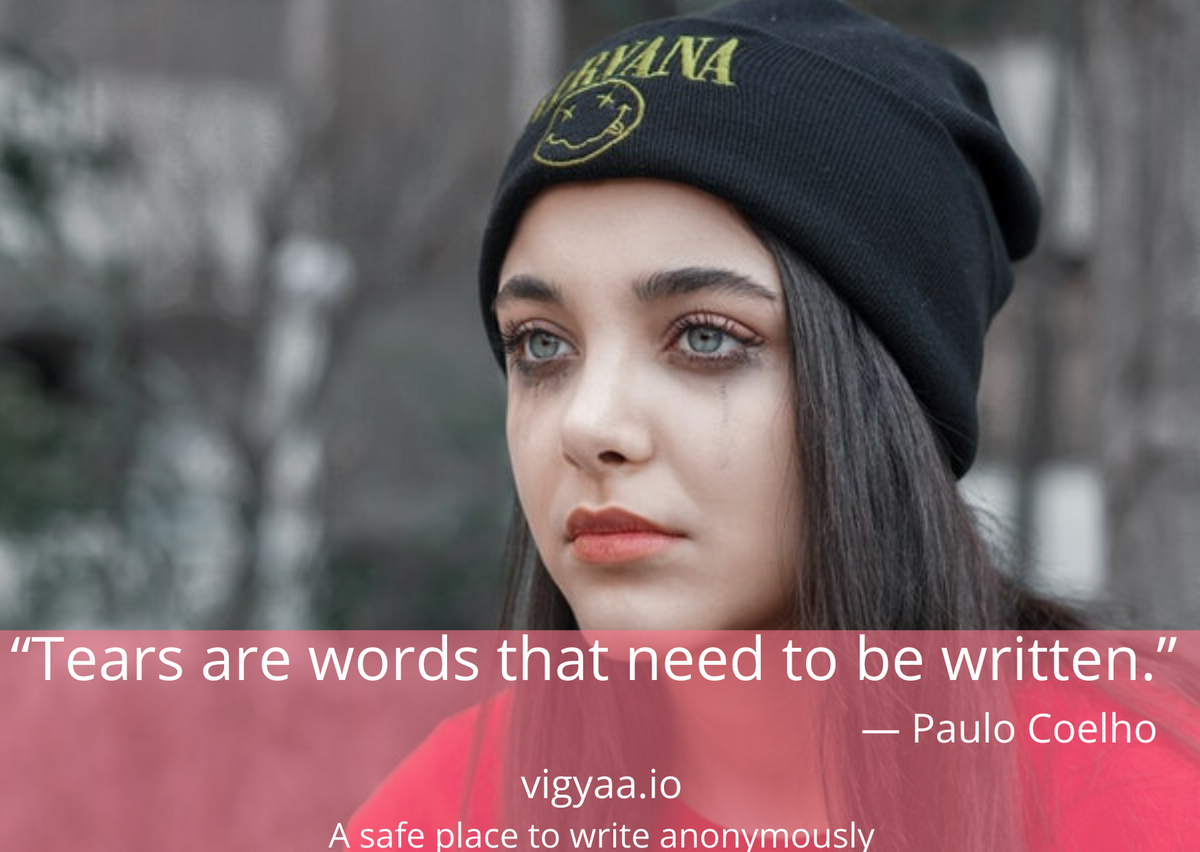 vigyaaG's tweet image. Confession is good for healing and let go. Confess anonymously without the fear of being judged. No log-in required, no IP tracing. Check out vigyaa.io

#anonymousvigyaa #asafeplace #writeanonymously #anonymouschat #anonymouswriting #anonymousblog
