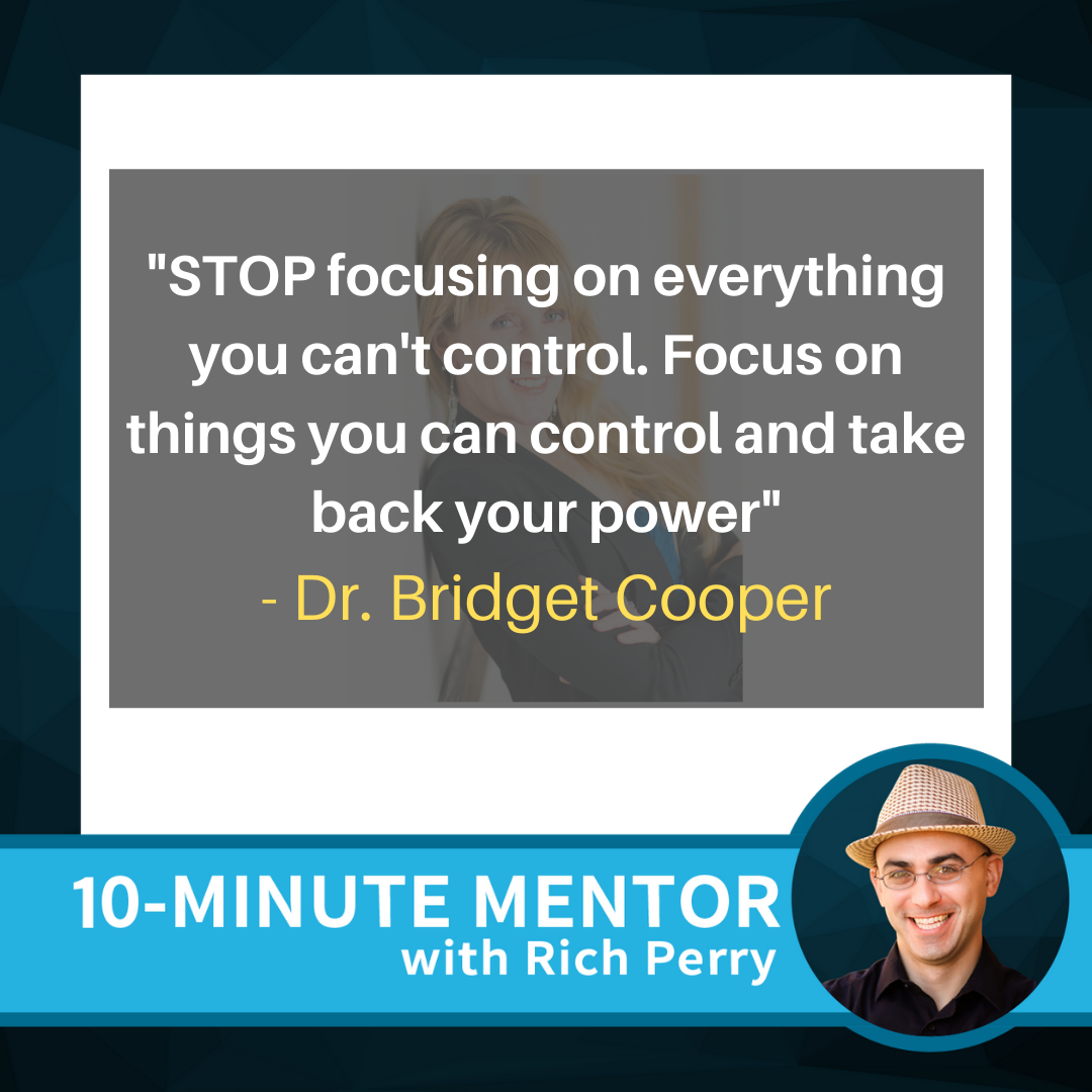 CoachRichPerry's tweet photo. "STOP focusing on everything you can't control. Focus on things you can control and take back your power" @DrBridgetCooper shares her secrets here. #COVID19 

https://t.co/GM2OhByDc8 | RichPerry https://t.co/nLy8NnfNAI