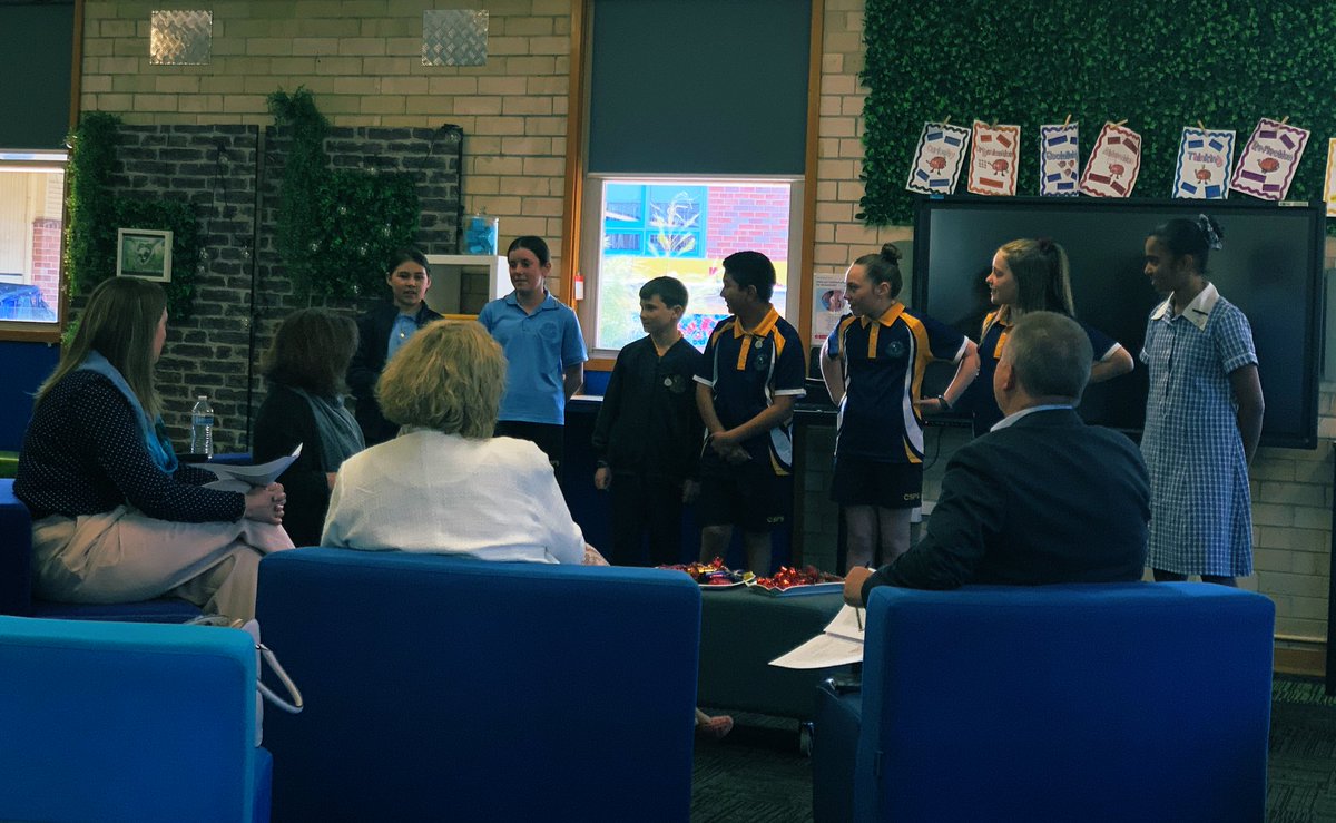 Thank you to <a href="/MichelleSapsed/">Michelle Sapsed</a> for inviting Executive Director Glen Patterson <a href="/RegionalSouthOD/">DoE Regional South Directorate</a> to <a href="/CamdenSouthPS/">CamdenSouthPS</a> to see and hear our teachers and students flexing their learning muscles when in the learning pit #challengeCSPS2020 <a href="/nikki_reedie/">Nikki Reedie</a> <a href="/Brooke_Carman/">Brooke Carman</a>