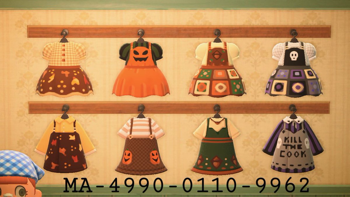 evelynmaetrix's tweet photo. My lastest collection! I call it “Fall Aprons” they are all aprons and different aspects of fall! I’m pretty proud. It’s a bit different from my last one but, I think it’s still good? 🤞🖤✨ https://t.co/9HsJoaHPST