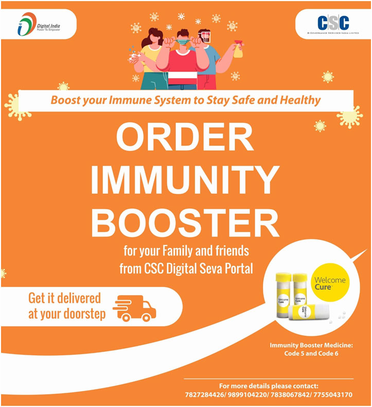 dmjagdeep's tweet image. Boost Your Immune system to Stay Safe and Healthy.

Through &quot;CSC VLE Rewari&quot; Order now Immunity Booster for your Family and Friends and get it delivered at your doorstep.

#cscrewari  #cscvlerewari   #vlerewari
