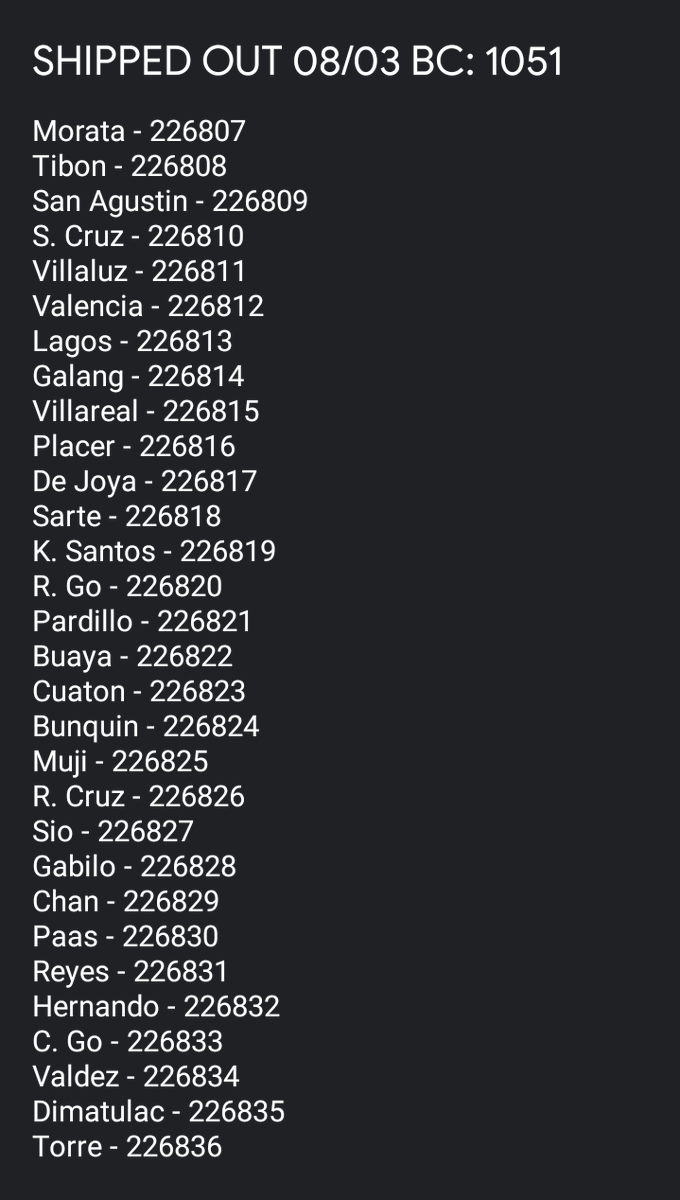 mini__universe's tweet photo. #UniverseUpdates ✨
TNS for items shipped this week, if you have paid for your lsf before 08/02 and you are not in the list pls dm us, thank you! https://t.co/cpCdoNFzK8