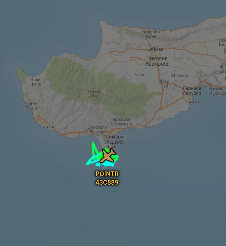 is_keelu's tweet photo. British Army 
Thales Watchkeeper WK450 #UAS
Spotted off the coast of #Cyprus 

#POINTR #43C899 #UAV #Drone https://t.co/mwQIPa1g1M