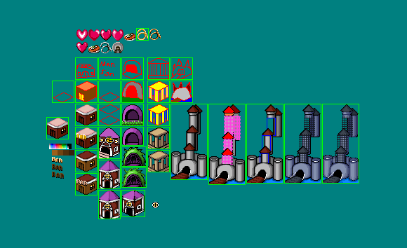 dimpsy_boots's tweet photo. This could be seen as early concept art but at some point I was a sprite artist for #Necrolepsy... which didn't last long. Oh well, here's some stuff I had worked on during that phase, including some items and map objects. 

#indie #art #pixelart #pixel_dailies @Pixel_Dailies https://t.co/W5LFJ0f8a8