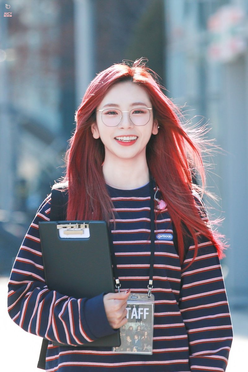jiu ✣ “invisible string”- responsible and sweet, has grown up well- “time, curious time” “isn’t it just so pretty to think” the whole song is almost whimsical in a delicate minji way- the line about buying presents for her exes’ babies is sooooo her please
