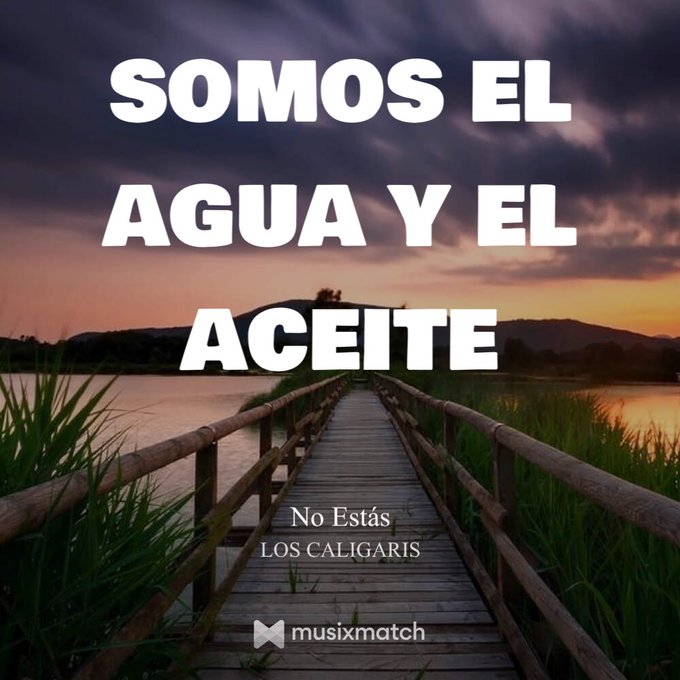 &iexcl;Me encanta esta frase! Hice mi #LyricsCard con la app de @musixmatch. &iexcl;Haz la tuya! https://t.co/SF9OGQo6eF<a href="/tag/lyricscard"class="tags">#LyricsCard</a>
