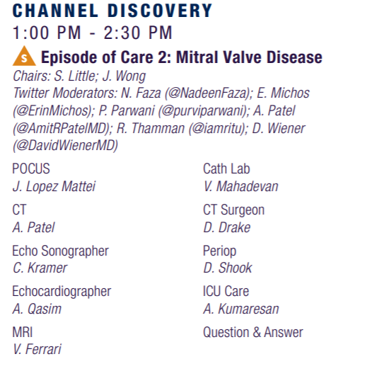 NadeenFaza's tweet photo. Very excited to be one of the #ASE2020 #TwitterModerators!
Are you a valvoholic like I am? Join me for live coverage 🎥of the following sessions!
#Echoathome #EchoinPJs #ASETwitterChampion #EchoFirst @ASE360 #TwitterModerator #iecho
💕#Mitral💕#Aortic💕#Tricuspid💕 https://t.co/zy1YN9YFSK