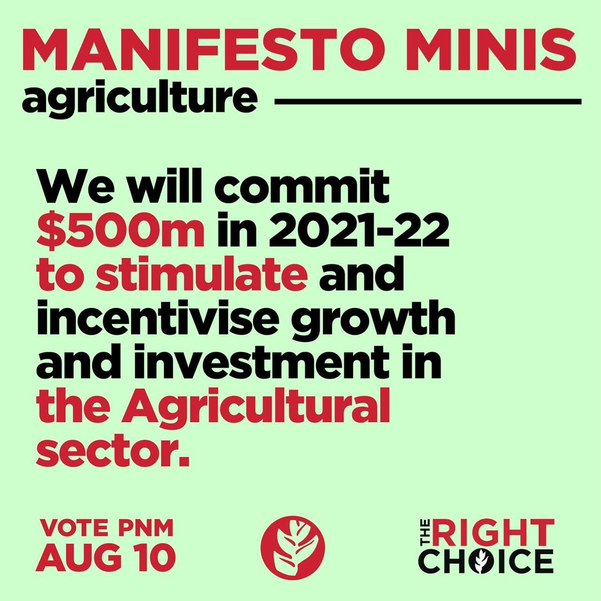 blazingbalis's tweet photo. PNM government is continuing to and increasing its support for our nation’s Agriculture #TheRightChoice #Business #SMEs #VotePNMAug10  Read the PNM Manifesto: https://t.co/zxThFHn4tS https://t.co/Xo47oP3IUq