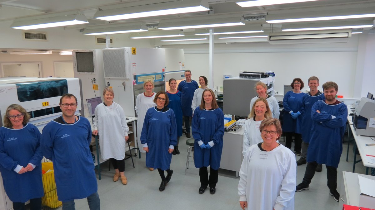 The team from the COVID-19 Lab at the Royal Hobart Hospital is celebrating their new lab space and equipment. The new lab space and machines will increase Tasmania’s COVID-19 testing capabilities. Our scientists are processing thousands of tests every week!