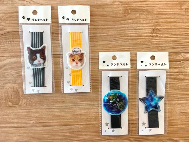 Cando キャンドゥ در توییتر 実写ねこちゃんと宇宙モチーフのランチベルト 伸縮のよいゴムを使用しているので 大小様々なタイプのランチｂｏｘに使用できます ランチベルト キャット 品番 ランチベルト プラネット 品番 キャンドゥ