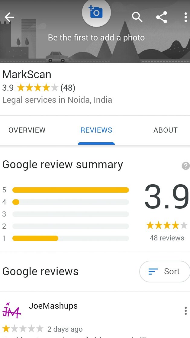 What is MARKSCAN ENFORCEMENT ? Why sends Copyright strike to