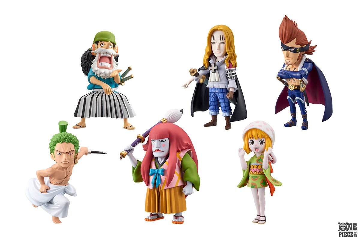 One Piece Com ワンピース ワノ国編 新弾登場 カン十郎 ホーキンス ドレークが ワンピース ワールドコレクタブルフィギュアに仲間入り T Co Vgditkdljz Onepiece T Co Mcqq7horjw Twitter