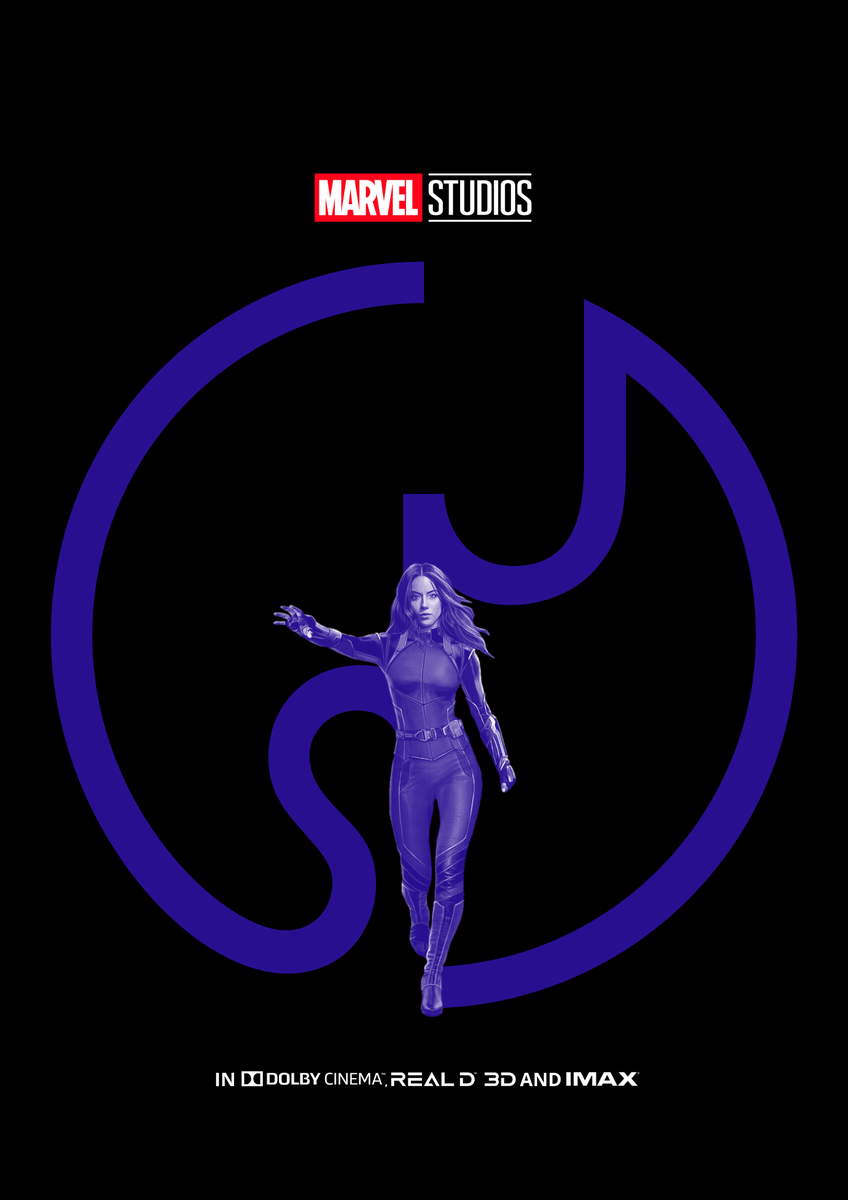 fanboyca's tweet photo. I know y'all are traumatized by this week's episode so I decided to share with you not one, but two posters today. So let's all help each other out in campaigning for @chloebennet to continue playing Quake in the Marvel Cinematic Universe. #quakespinoff #chloeismyquake https://t.co/4gGEexgUR1