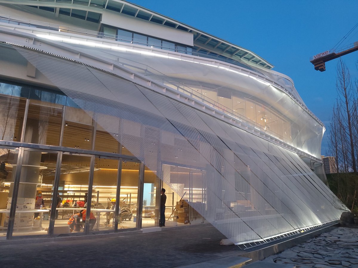 JblMetal's tweet image. Cladding mesh project application photos #Architecturalmesh #Architecturalmetalfabric #Buildingdecorationmesh #meshcurtain