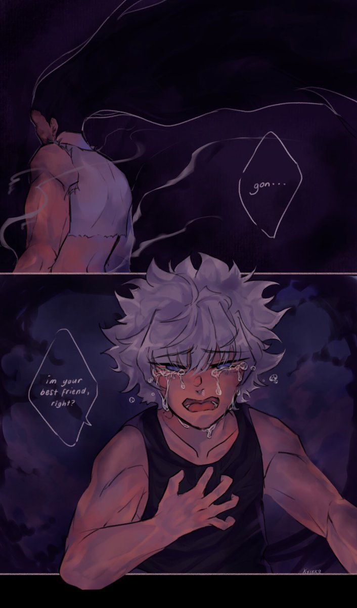 Bee I I Gon I M Your Bestfriend Right Killua Gon Hxh