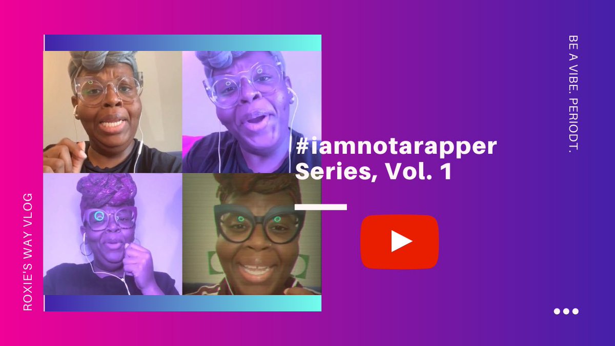 RoxiesWay's tweet image. Was away for a quick minute, but we back! #iamnotarapper Series dropping this Saturday along with the regular weekly drop.

Like, comment, subscribe, and share! Channel link in bio 🤗💜

•
•
•
•
•

#blackyoutubers #blackyoutubechannel #blackcontentcreators #nolacreatives