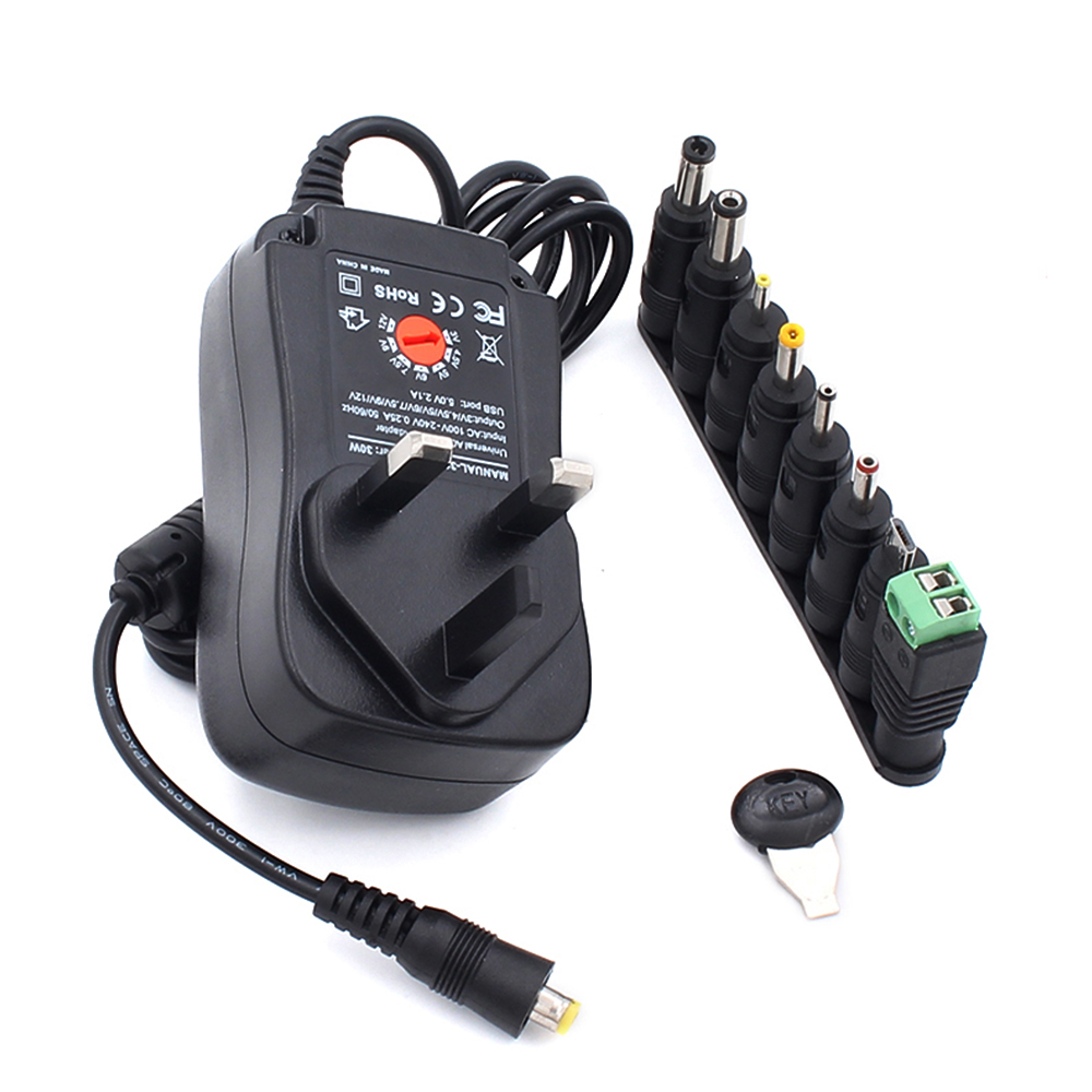#Packaging #30W #Manual30w #voltageadjustable #universal #wallcharger #walladapter #dc6tips #dc8tips #wallpowersupply #usbport #usplug #ukplug #euplug #auplug #charger #laptopadapter #laptoppowersupply #cefccrohs #madeinchina US UK AU EU Plug Manual 30w USB wall adapter