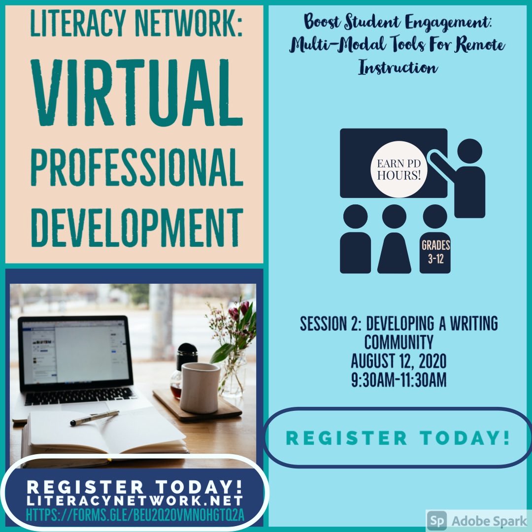 LNempowersu's tweet photo. Thanks to all who attended today’s session. Next week we will be sharing ideas for the remote writing community. Register today!                  https://t.co/DQAXfLZIRO https://t.co/X991DH0jDL