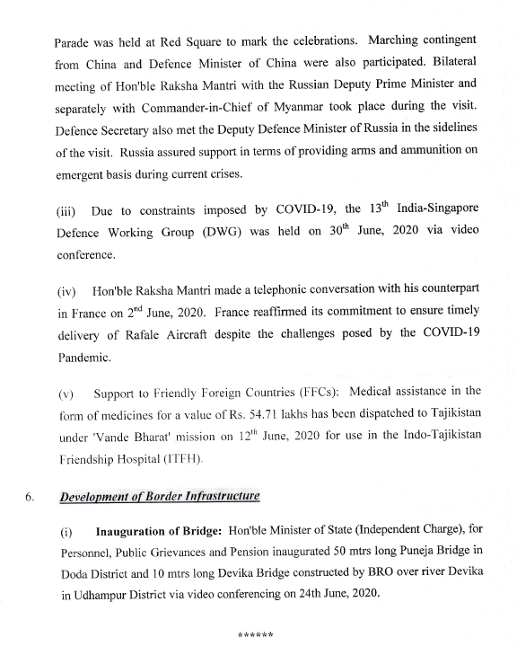 ANI's tweet photo. Chinese aggression has been increasing along the LAC &amp; more particularly in Galwan Valley since 5th May 2020. Chinese side transgressed into the areas of Kugrang Nala, Gogra and north bank of Pangong Tso lake on May 17 –18 2020: Defence Ministry on its major activities in June https://t.co/YG9rbp7C89