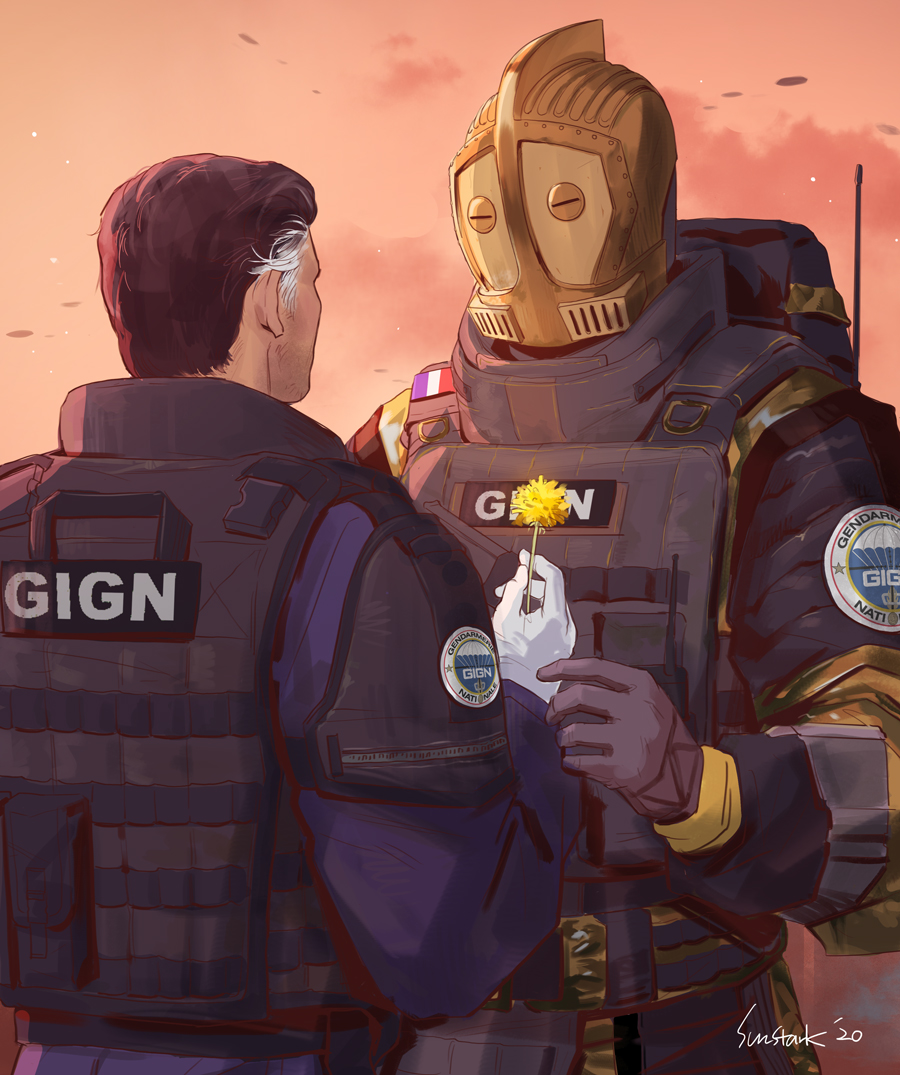 cpt_sunstark's tweet image. He has a heart🤖♥️⚕️

#RainbowSixSiege #MUTEProtocol