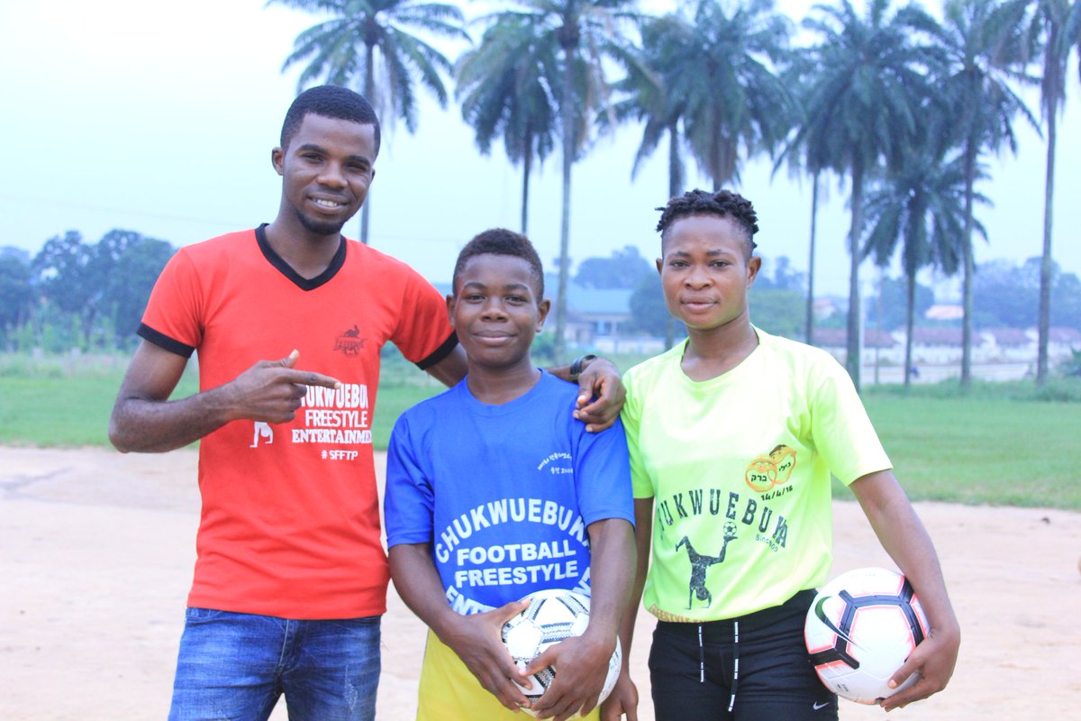 ChukwuebukaFA's tweet photo. MEET VINCENT OKEZIE #Vincentfs FROM ABIA STATE

First winner of d Chukwuebuka School #freestylefootball championship #csffc19

Joined us last year July

@blessingfaith35
#chukwuebukafreestyleacademy #Blessingfaithonyenaucheya #chukwuebukafreestyleentertainment 
#CFE #CFA #CSFFTP https://t.co/8eKCPY2oqW