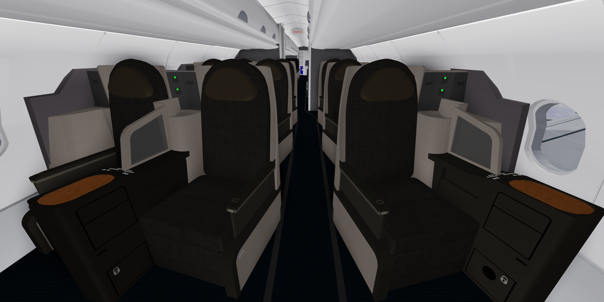 American Airlines Roblox Rblxaa Twitter - business class seat right roblox