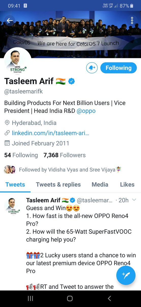 Lavannyapinky's tweet photo. @tasleemarifk 1. Oppo Reno 4 pro is lightning fast with Snapdragon720G 90hz 3D Curved Display. Perfect phone with amazing performance.
2. 65 watt SuperFastVooc 2.0 charging will help me to full charge in 36 min. As fast as flash to charge my phone.
#FastChargeFastBuy
@tasleemarifk ๐โ https://t.co/5T5uodayUi