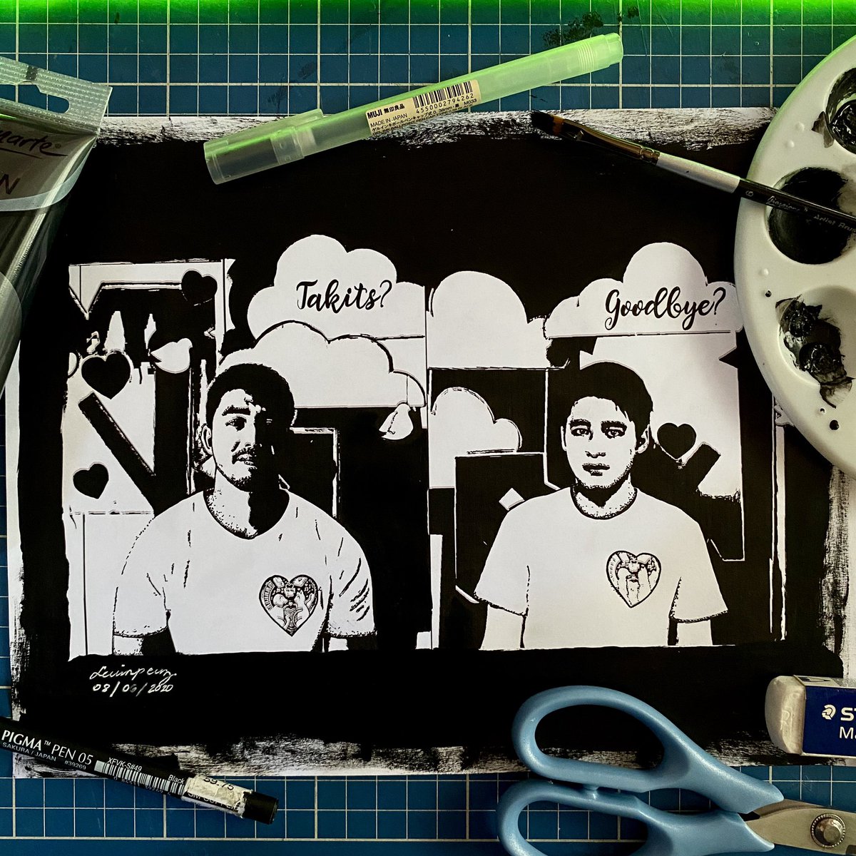 levprz's tweet image. Takits? Goodbye? 🥺👉🏻👈🏻 #HelloStrangerEP7 @Black_SheepPH