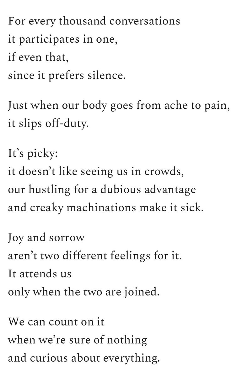 sherlyholmes's tweet image. Poem of the day: “A Few Words on the Soul” by Wislawa Szymborska, translated from Polish by Stanisław Barańczak and Clare Cavanagh:
agnionline.bu.edu/poetry/a-few-w…