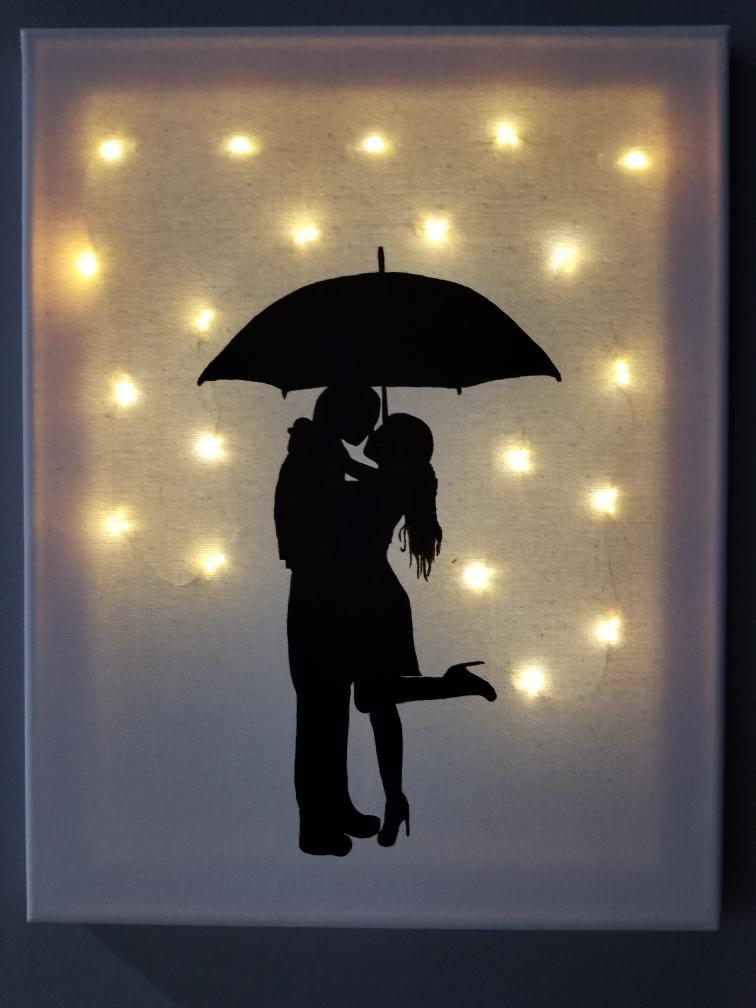 PatinVilla's tweet photo. This original 'Midnight Kiss' art piece just sold! More original art pieces are coming and you can view our work here: https://t.co/ddCaL6eXiJ https://t.co/MxCmHYg9HY