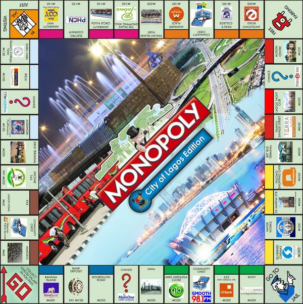 Last month, inspired by  @danbarker's tour of London, our creative team went on a photo tour of the Lagos Monopoly Board. It took two days but we found most places!All photos by  @kingsobas,  @blaze_uzor and  @sossasticks P.S: We have amazing prices to give out. Let's go!