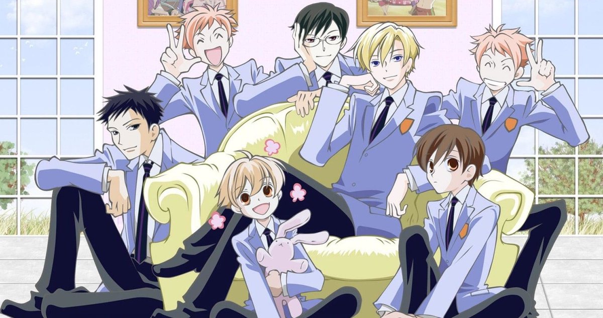 BTS as Ouran Highschool Host Club