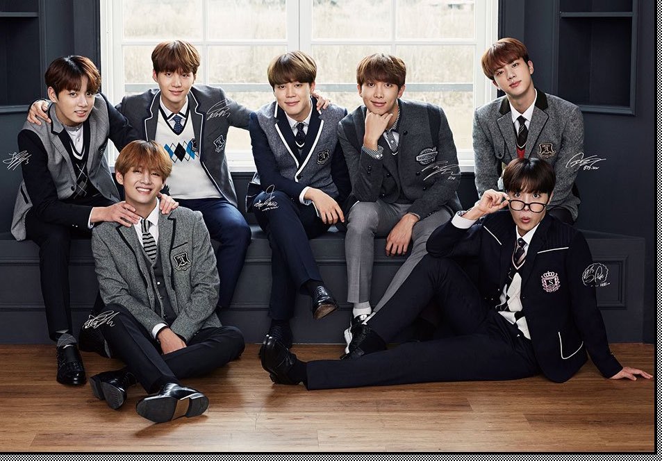 BTS as Ouran Highschool Host Club