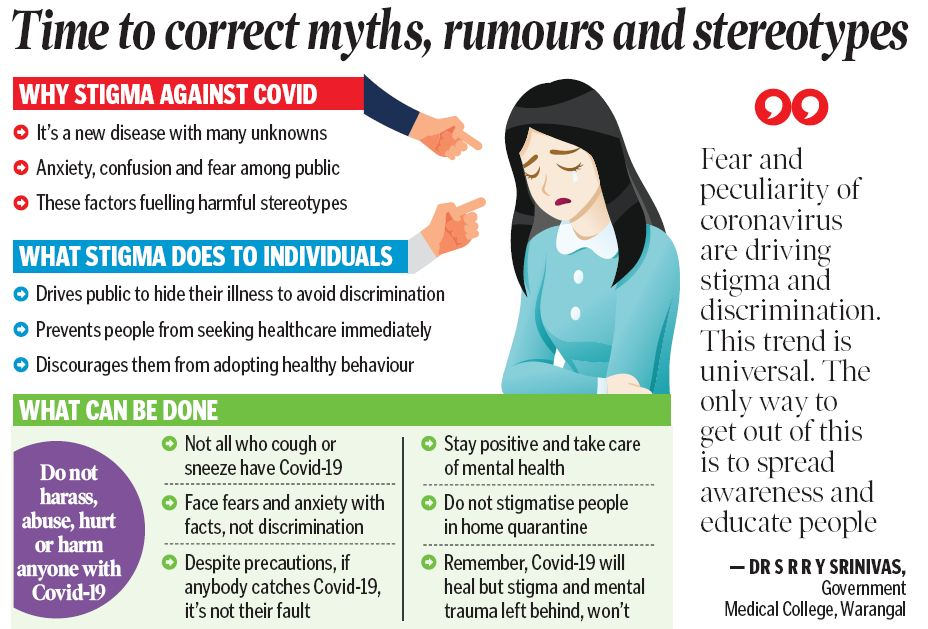 4. STIGMA: Stigma is the new disease in the society. Often people who have recovered and defeated COVID 19 are killing themselves due to enormous societal pressure. What to do?