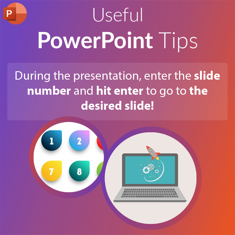 SlideLizard's tweet photo. A very helpful trick if you're working with a 100+ slides presentation 😉 

#slidelizard #PowerPoint #PowerPointTips #PowerPointHack https://t.co/5ybs5x8jaE